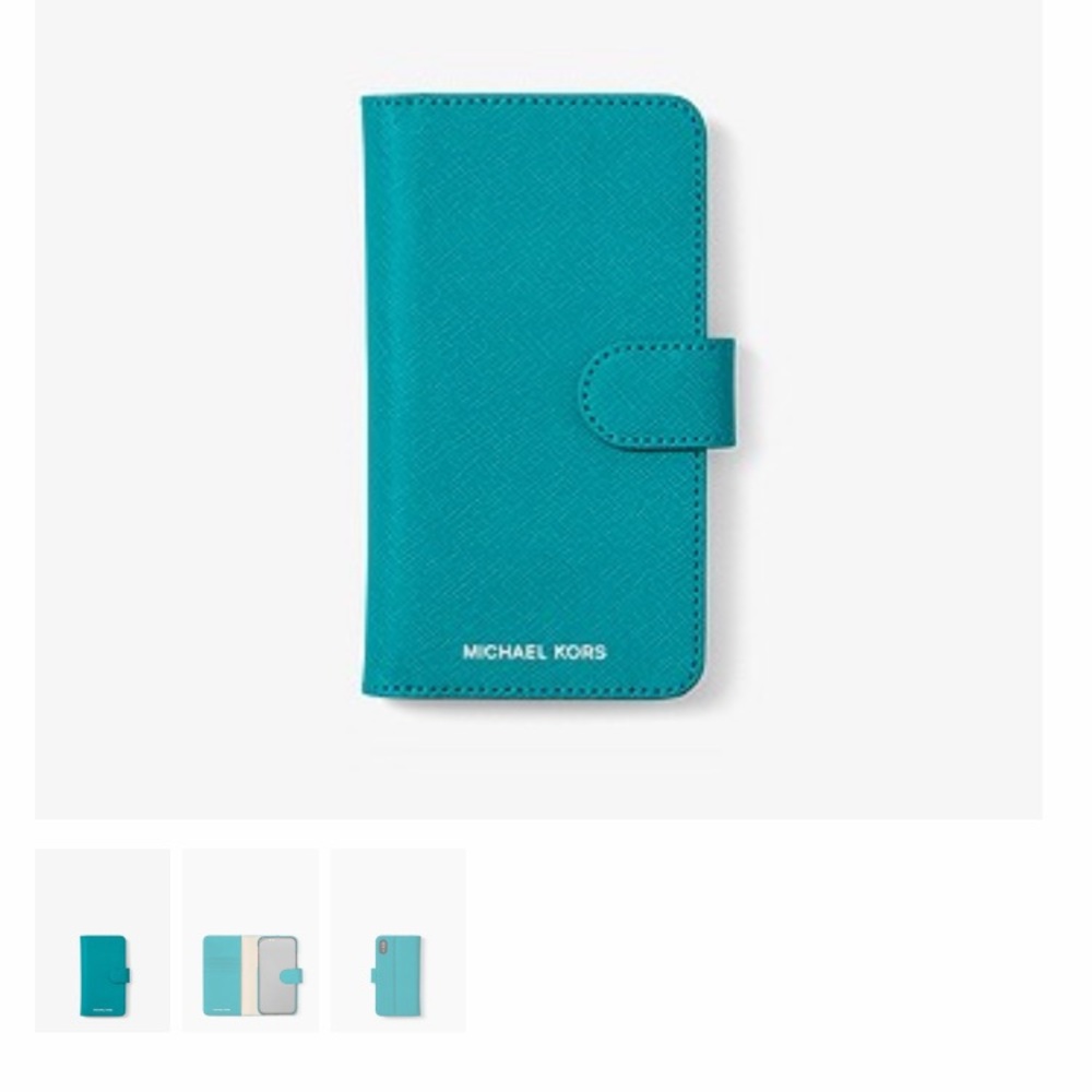 Micheal Kors Leather Folio Case